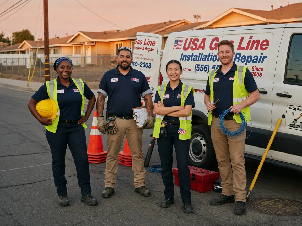 Gas Line Installation company in Claremont, SD